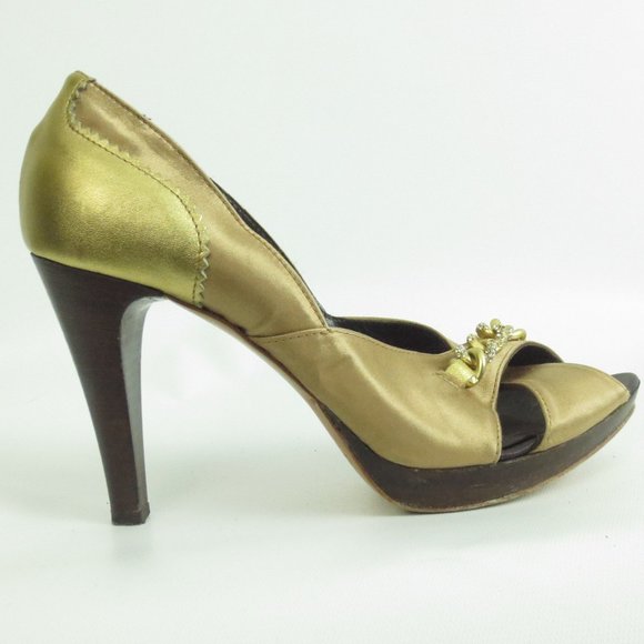 LEA FOSCATI Women's 4" Heels Shoes A8 - Picture 2 of 6